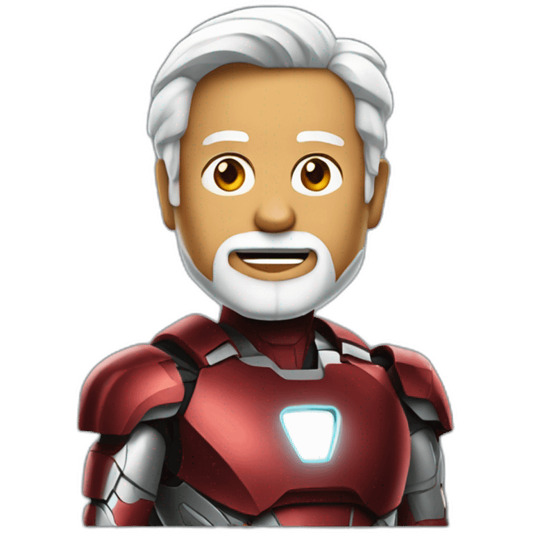 modiji in ironman suit emoji