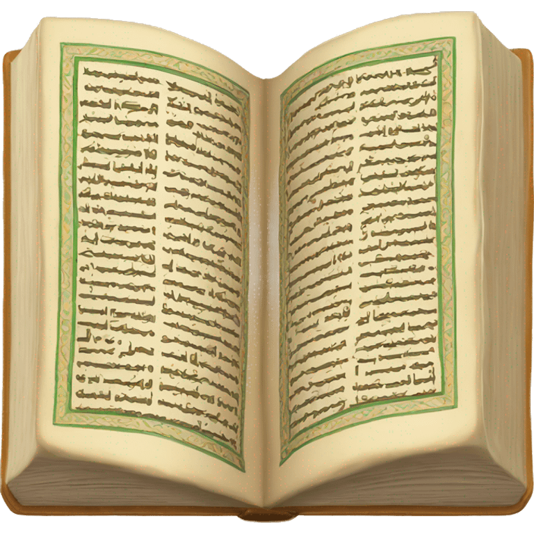 an open Quran book emoji