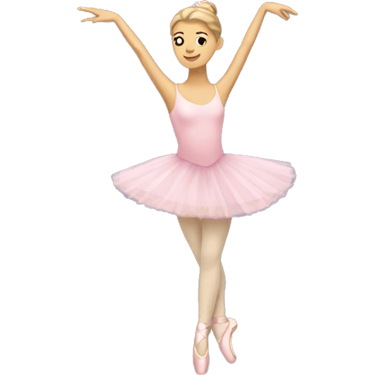 a ballerina en pointe emoji