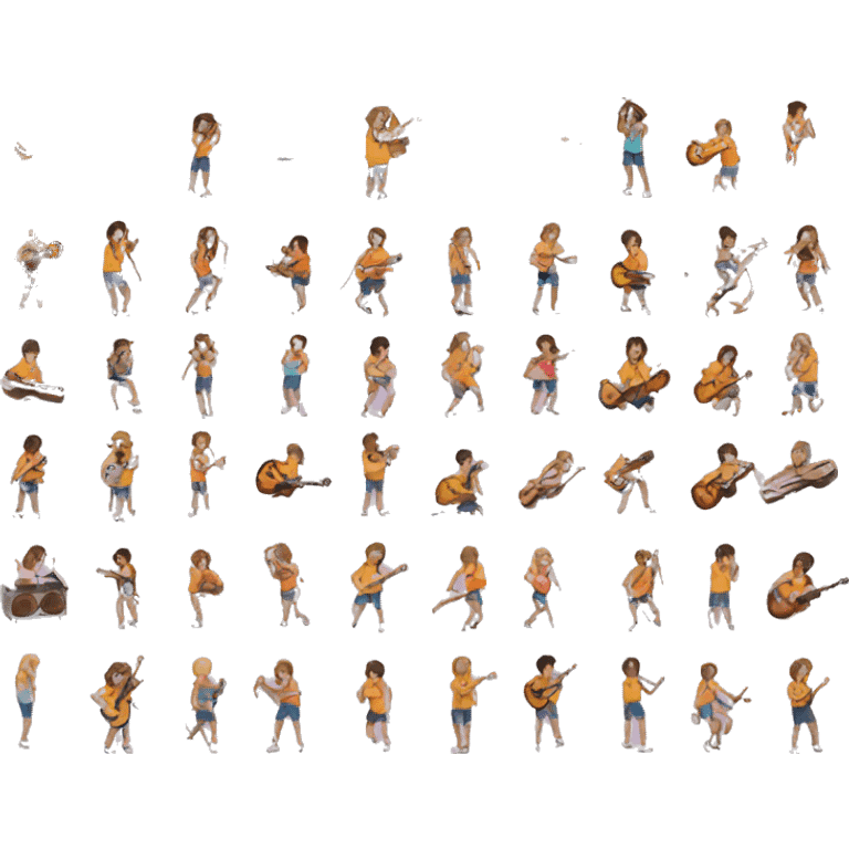 small sport and music festival emoji