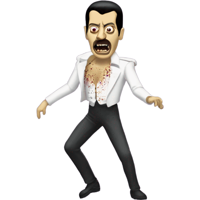 freddie mercury zombie dancing emoji