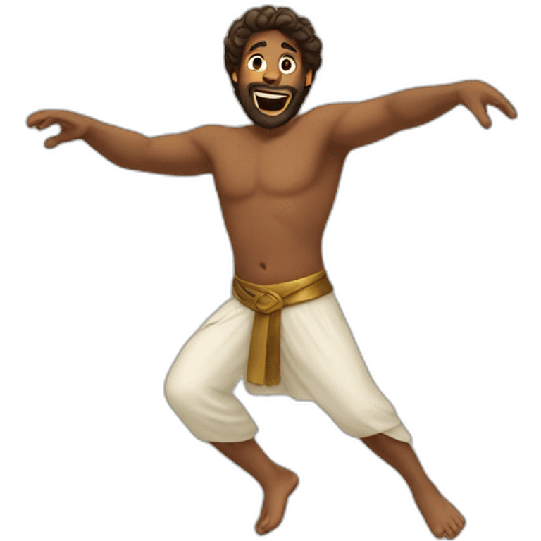 david dancing biblical emoji