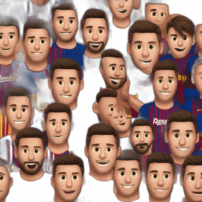 Messi barcelone emoji