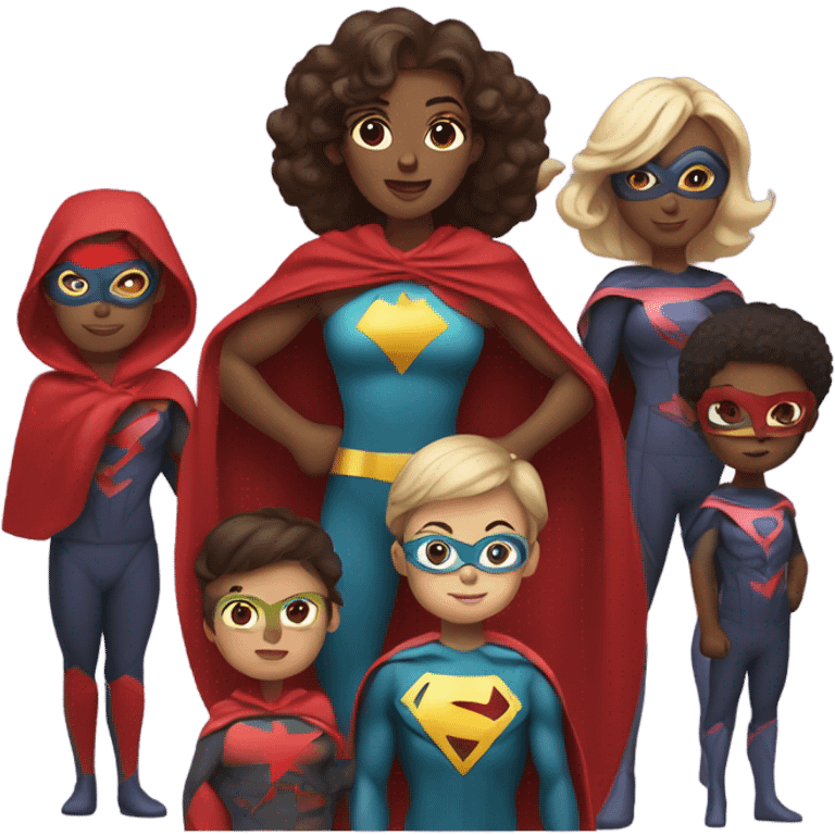 Super mommy emoji