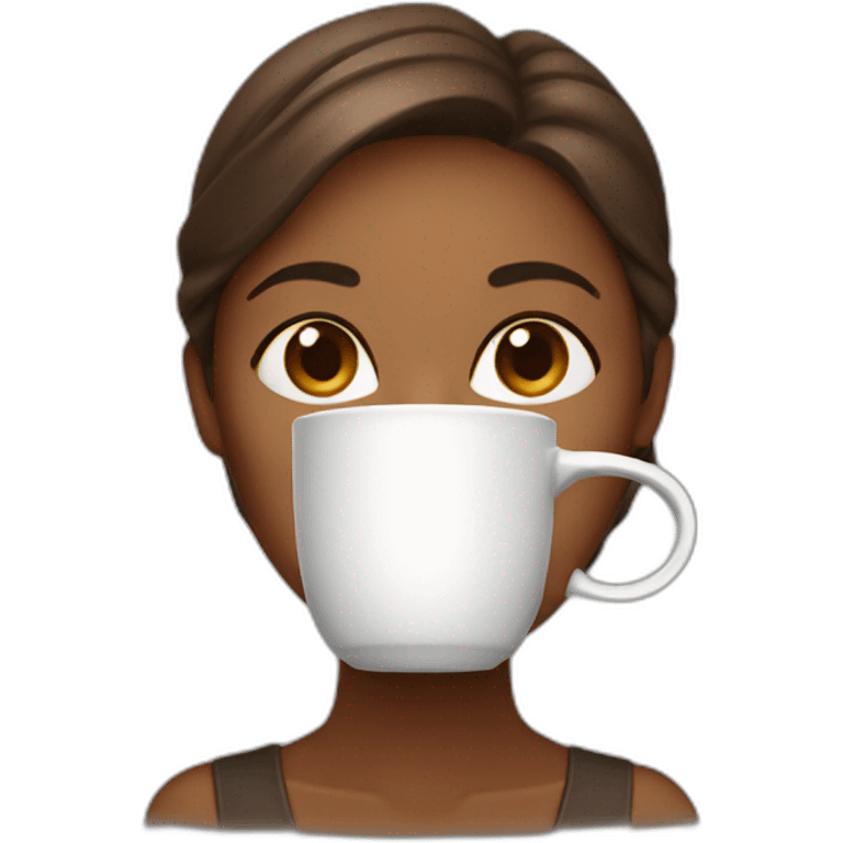 women coffee emoji