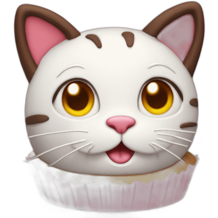 cat cake emoji