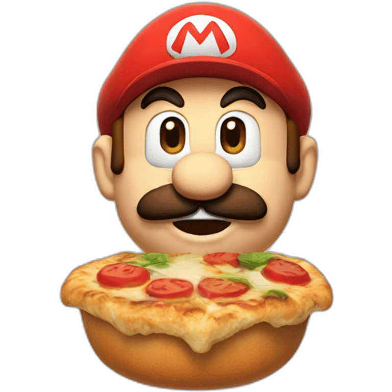 Mario hungry emoji