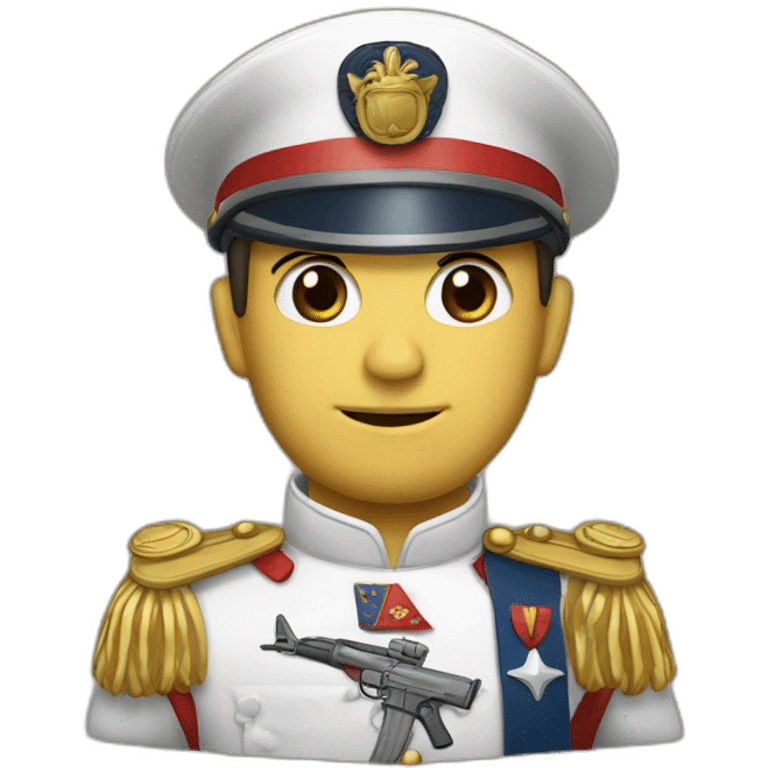 militaire français emoji