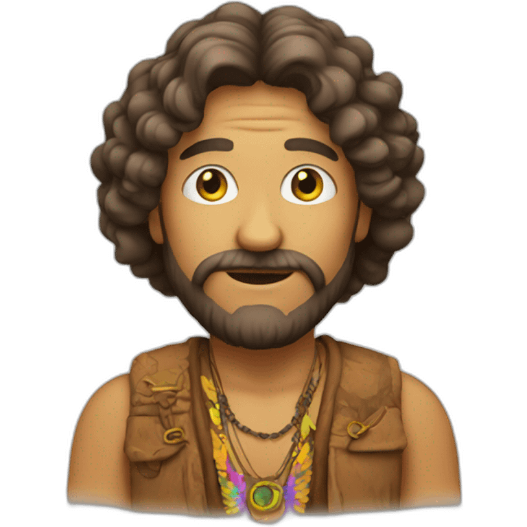 hippie man emoji