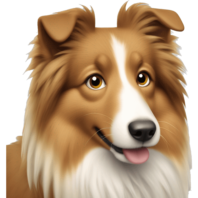 shetland sheepdog  emoji