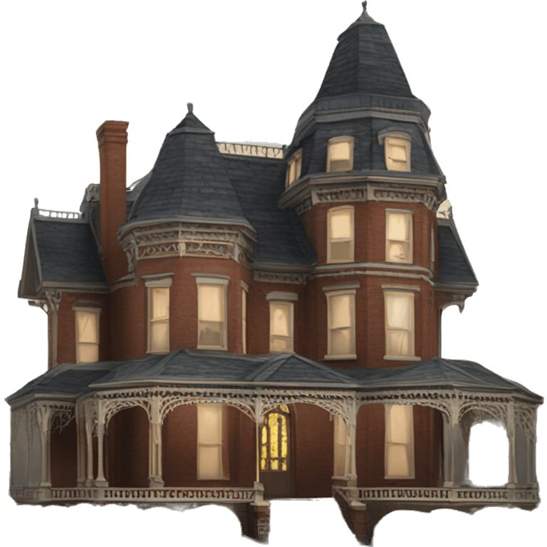 Victorian mansion emoji