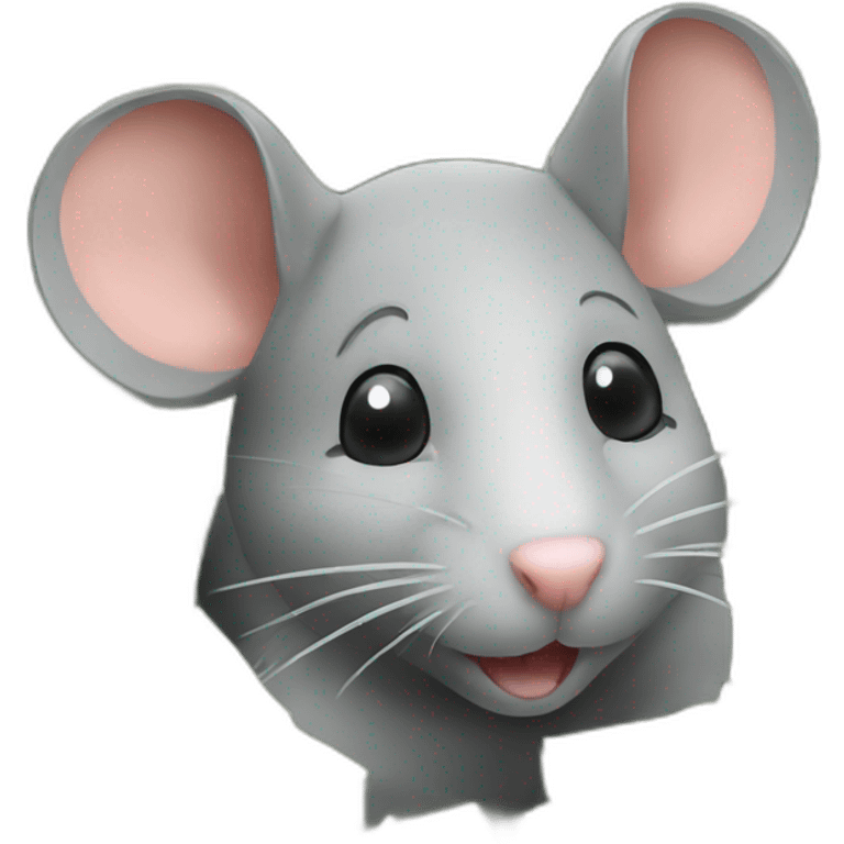 rat with lots of money emoji