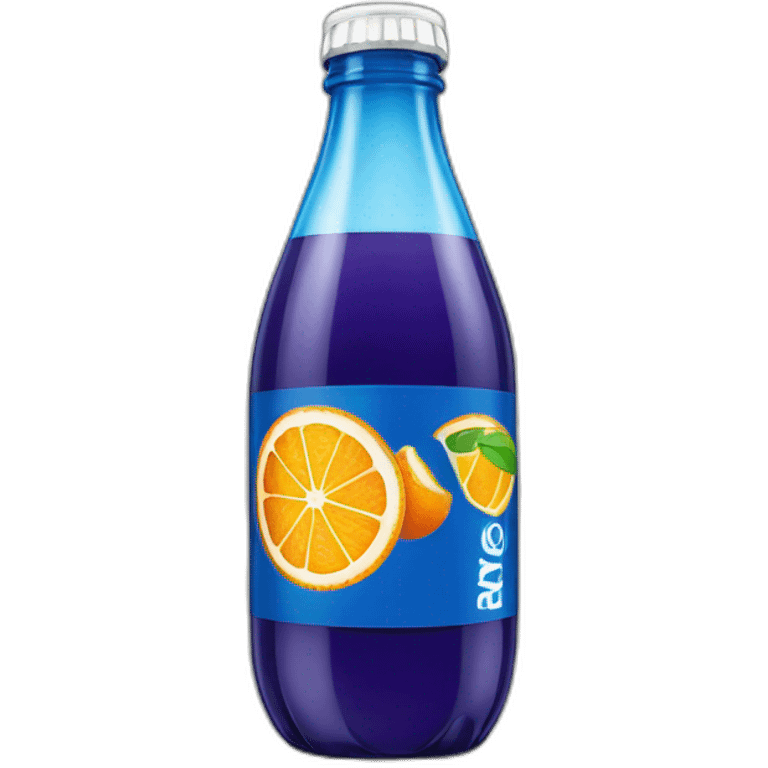 Orangina soda bottle emoji