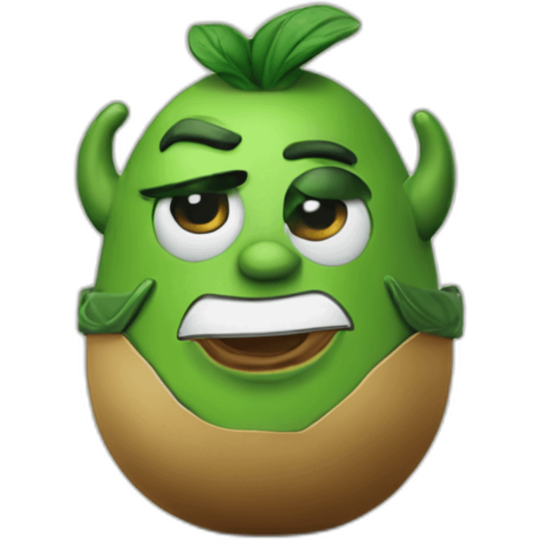 Mr potato head dressed like Loki from marvel emoji