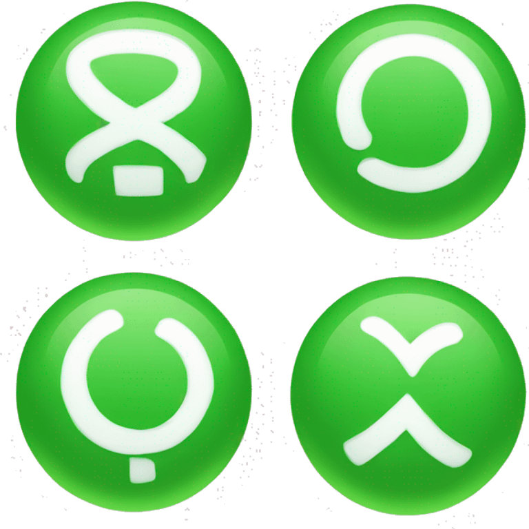 Generate an green checkmark circle emoji emoji