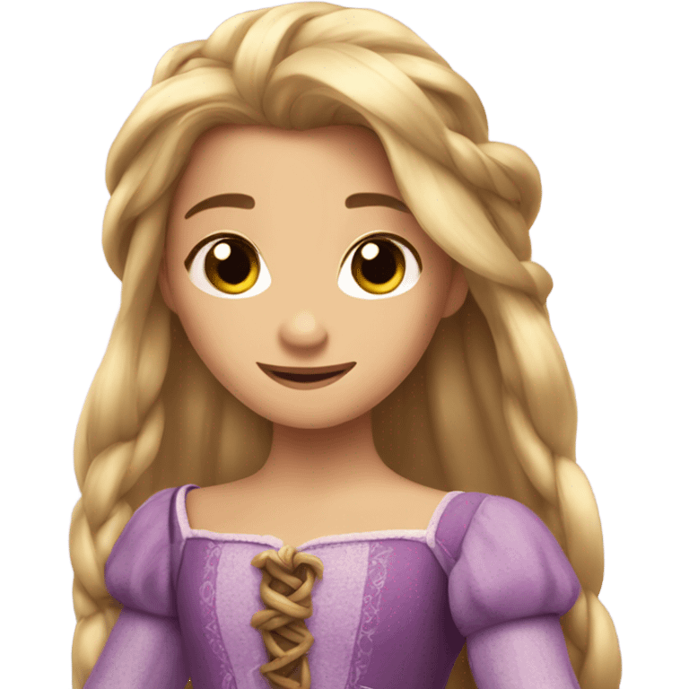 Rapunzel emoji