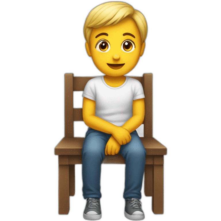 Sitting on toklet emoji