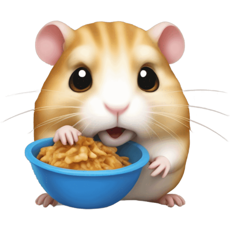 hamster comiendo shawarma emoji