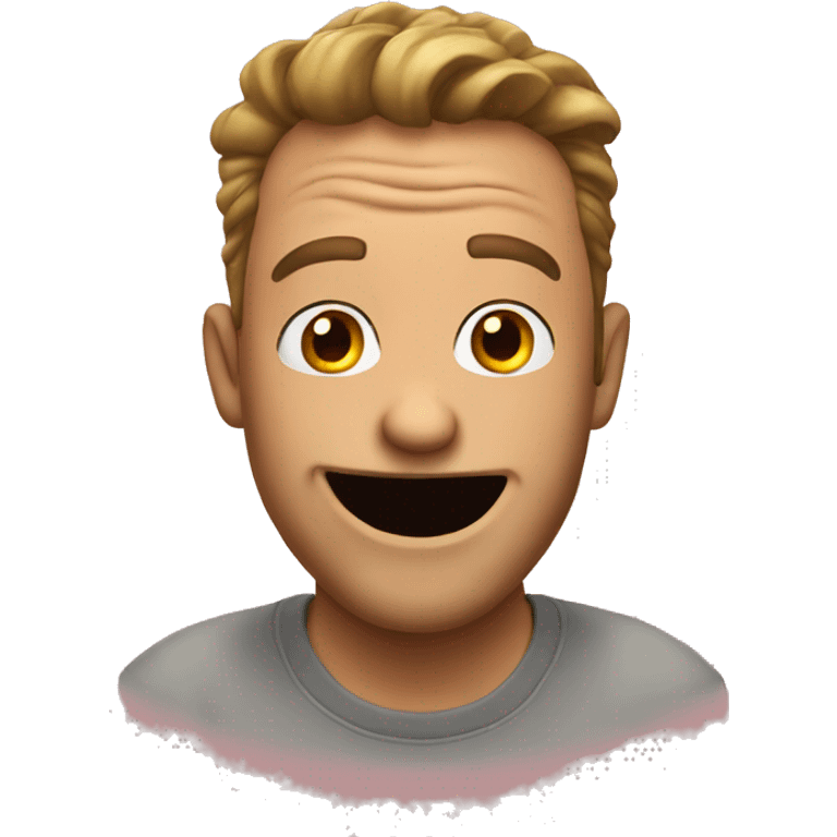 guy being silly emoji