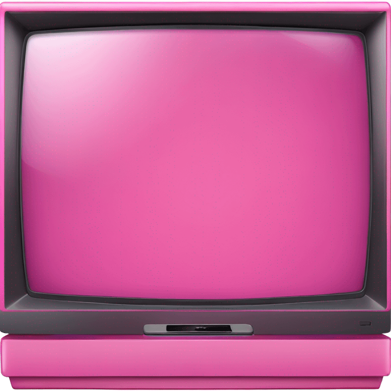 Pink tv emoji