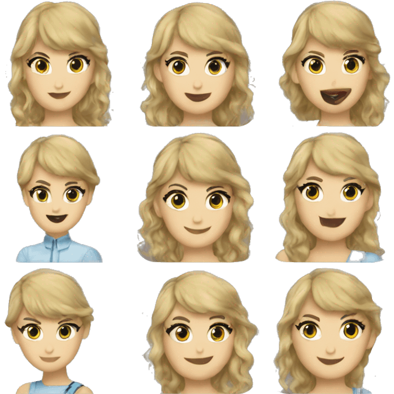 taylor swift at the eras tour emoji