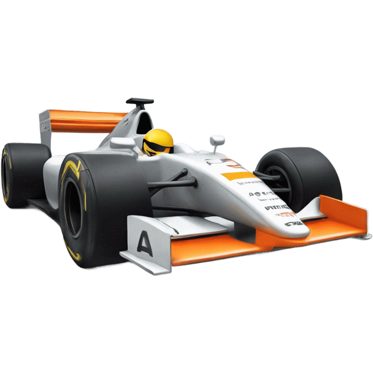 McLaren formula 1 car emoji