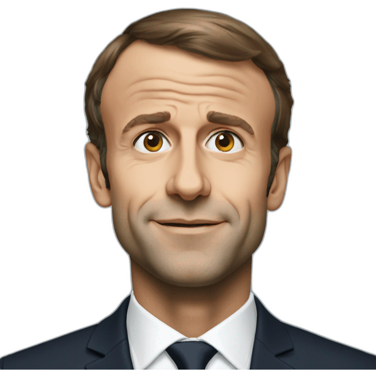 Emmanuel Macron emoji