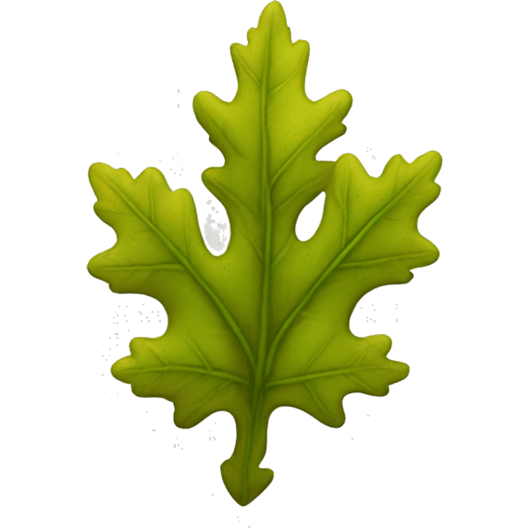 oak leaf emoji