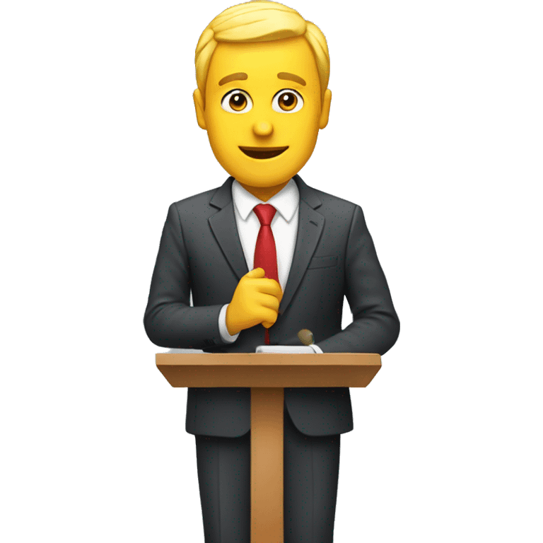 Keynote stand emoji