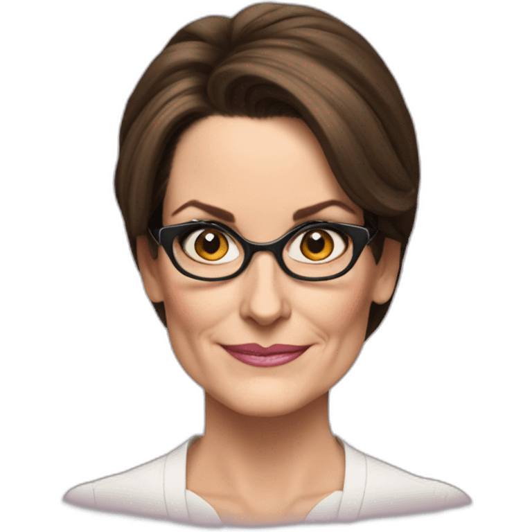 Evil Tina fey emoji