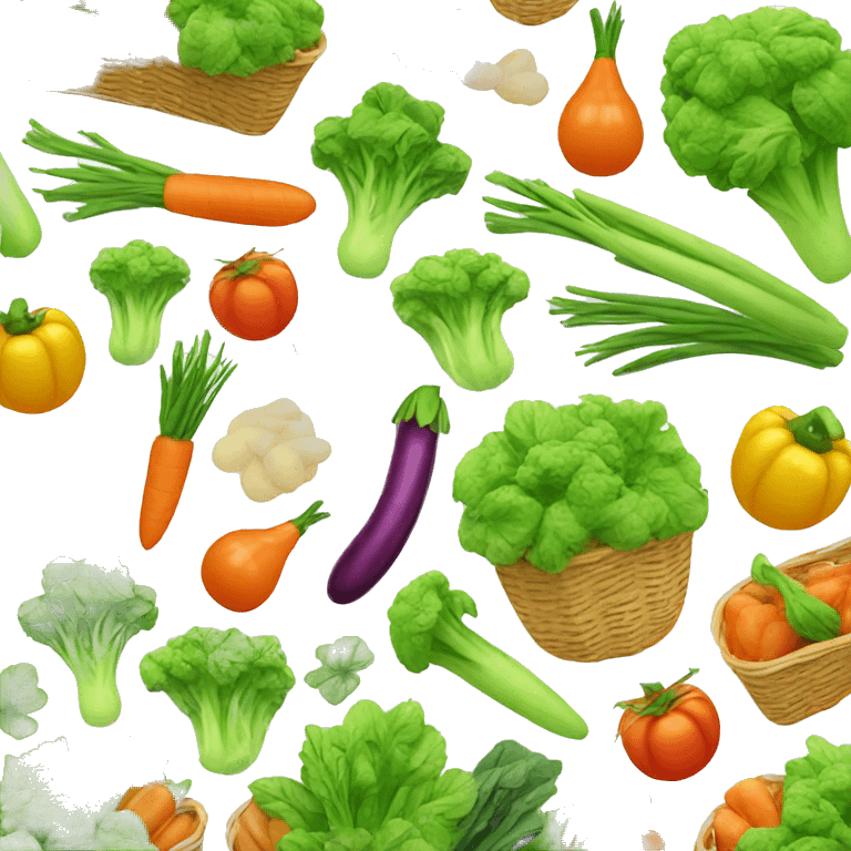 Vegetable basket  emoji