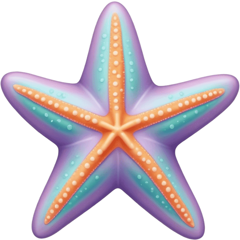 Pastel starfish  emoji