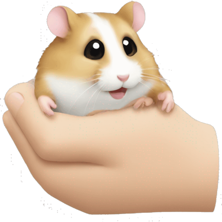 hamster handshake emoji