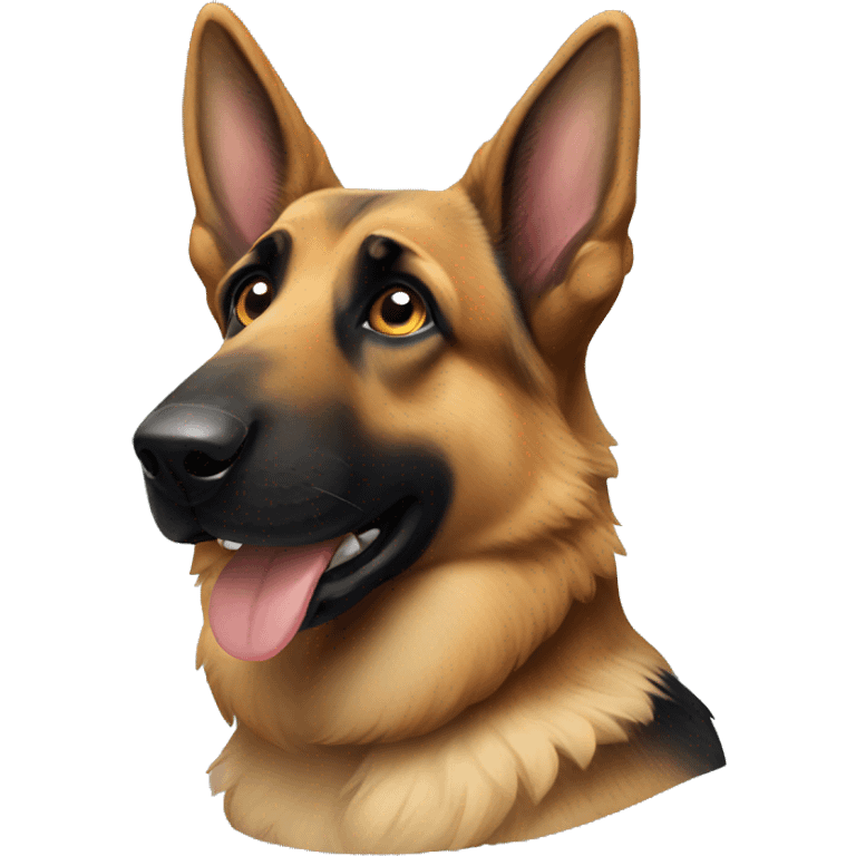 German Shepherd dog  emoji