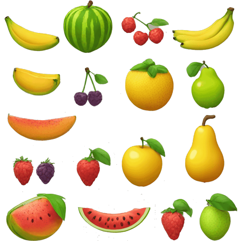 fruits emoji