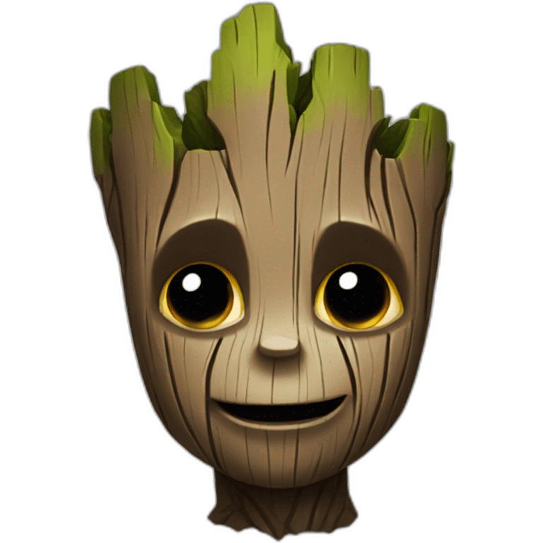 groot haloween emoji