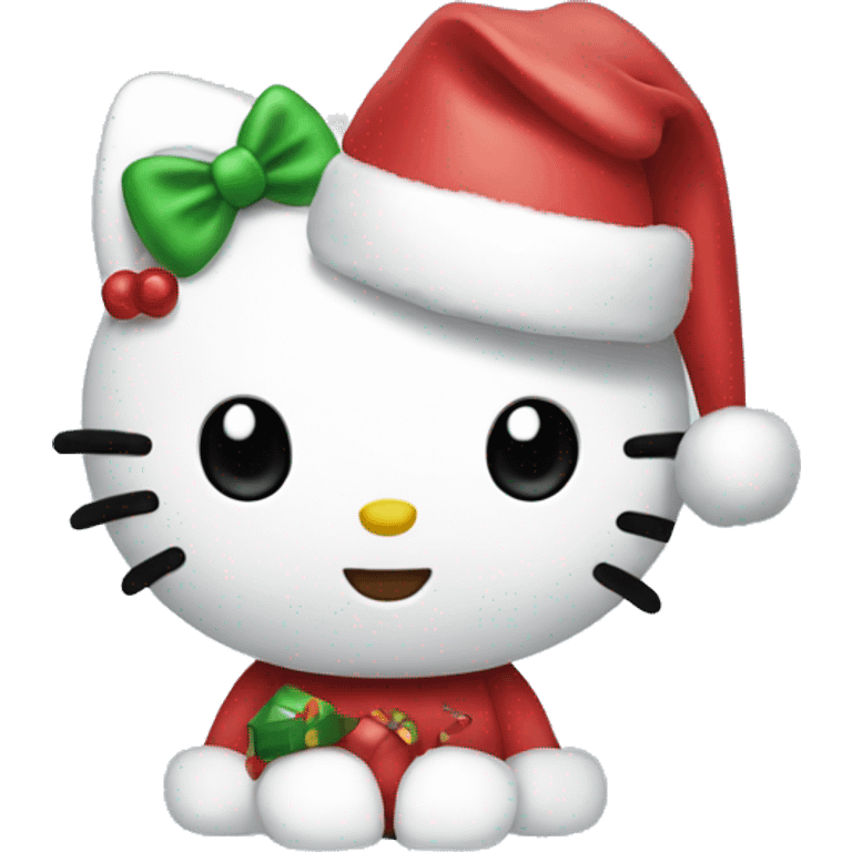 Hello Kitty Christmas  emoji