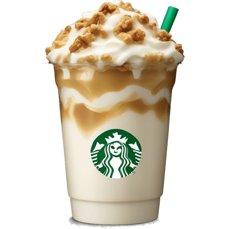 starbucks Apple Crisp Oatmilk Macchiato
 emoji