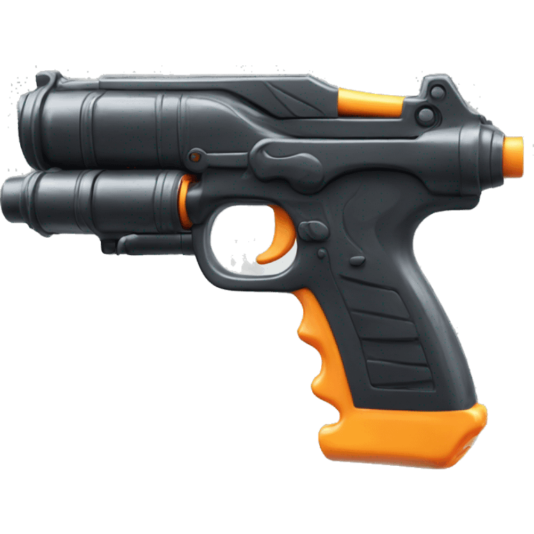 Watergun with realistic optic  emoji