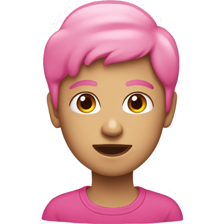 Pink ipad emoji