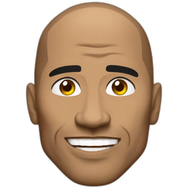 The rock emoji