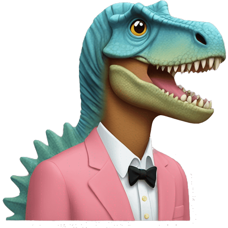 Music City Dino, Wes Anderson Style emoji