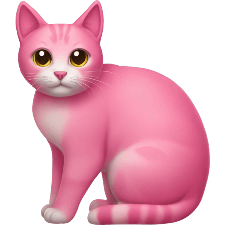 pink cat emoji