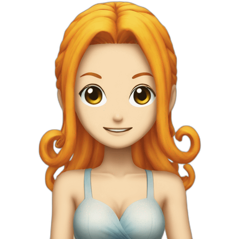 Nami from one piece emoji