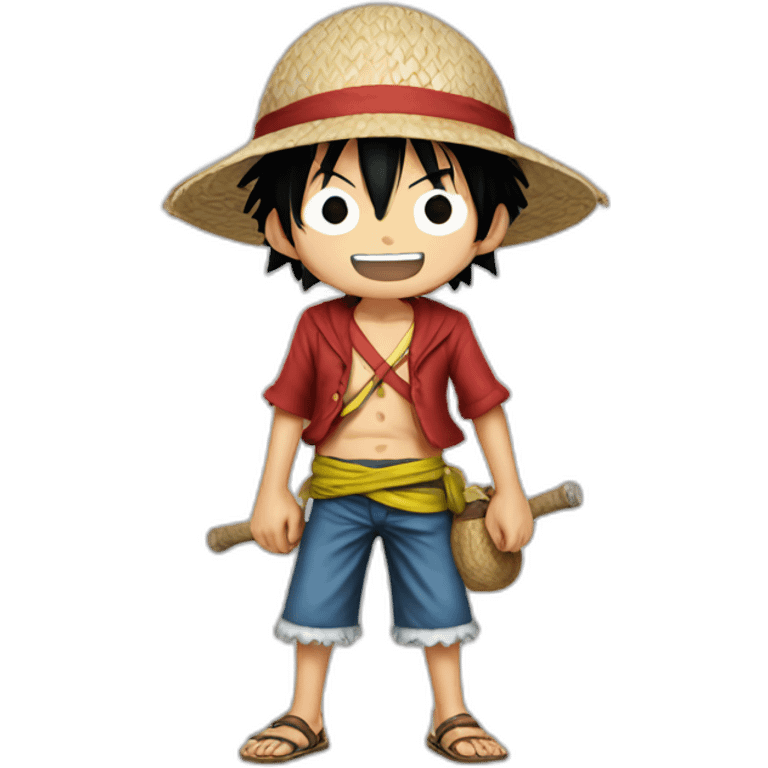 Luffy Palestine  emoji