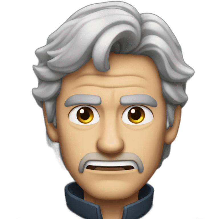 Jean Luc Melanchon angry emoji