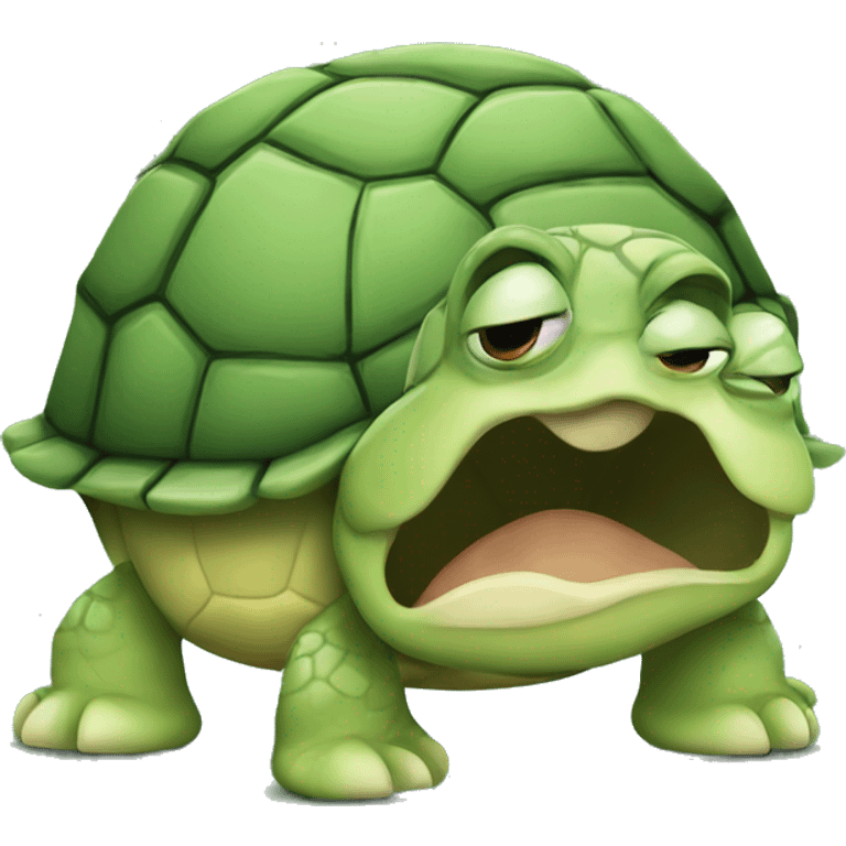 turtle crying emoji