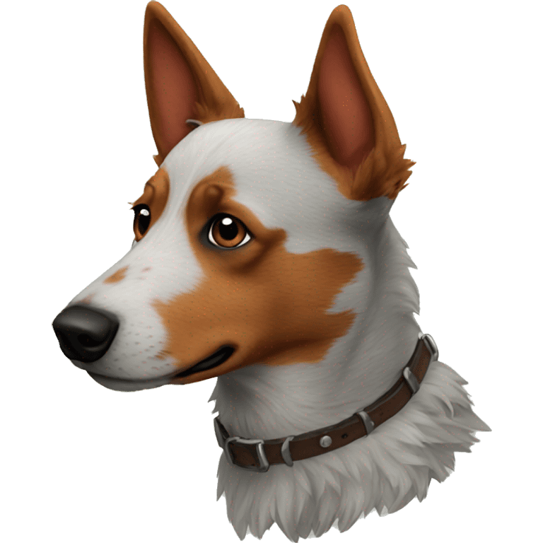 Red heeler emoji