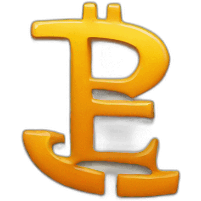 Bitcoin symbol emoji