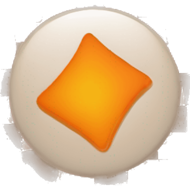 create a check mark button using this orange: ff6701 emoji